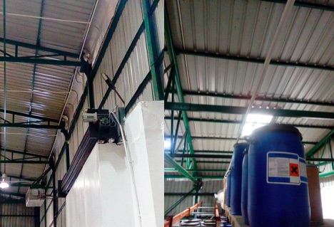 Aspiration Smoke Detection Warehouse